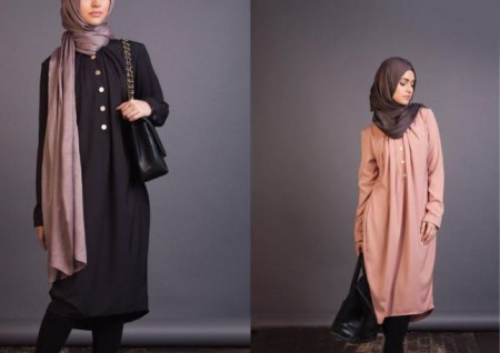 الوان وموضة ملابس الحجاب صيف 2016 (2)