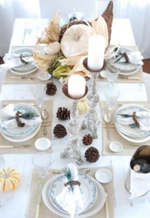 صور لكيفية ترتيب طاولة الطعام بشكل جميل ومختلف (2)