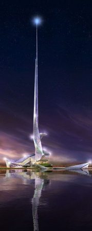 صور للتصميم الخارجي للبرج (2)