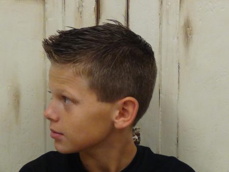 تصفيفة الشعر الصبي (3)