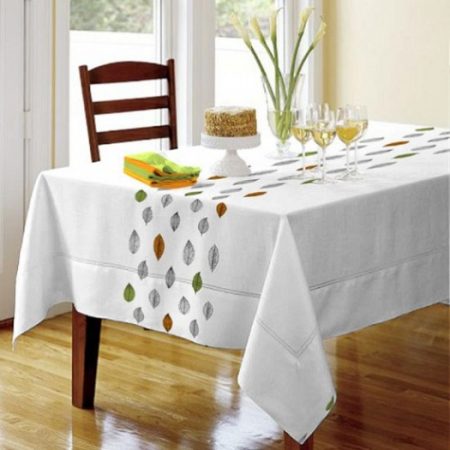 تصاميم وأشكال مفارش المائدة لطاولة الطعام (1)