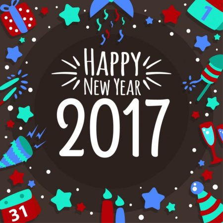 اجمل صور بطاقات التهنئة بمناسبة راس السنة الميلادية 2017 (2)