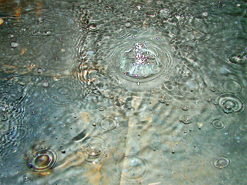 أجمل صور قطرات المطر 3