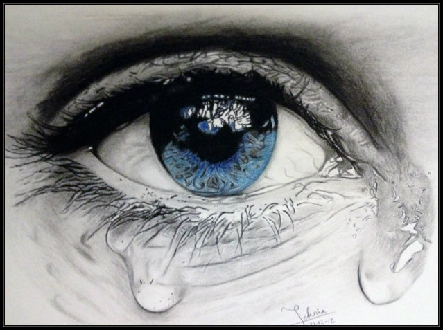 صور دموع العيون الحزينة 2