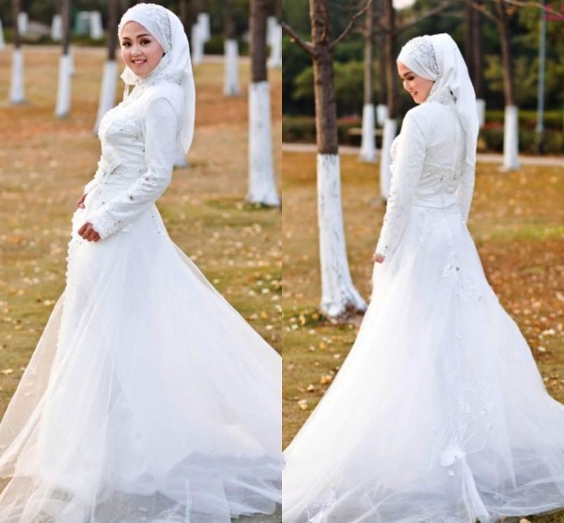 فستان زفاف أنيق جدا 2