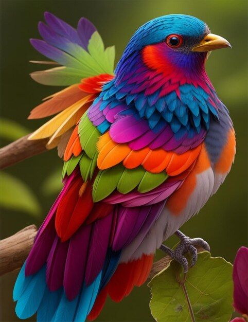 رمزيات طيور HD صور رمزية لطيور ملونة جميلة 9