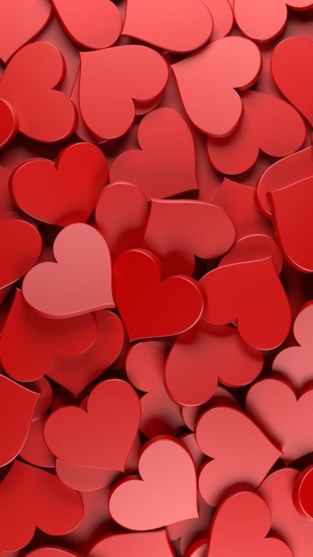 قلوب حب حمراء جميلة 2